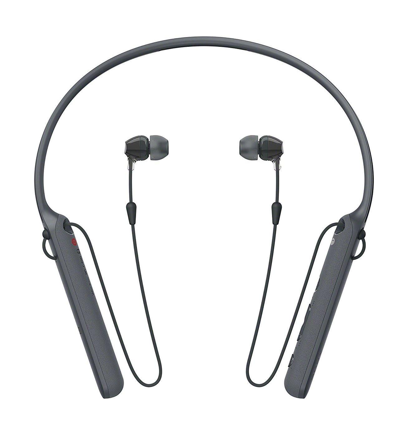 سماعات الرأس اللاسلكية من سوني - أسود (WI-C400 / BZ)