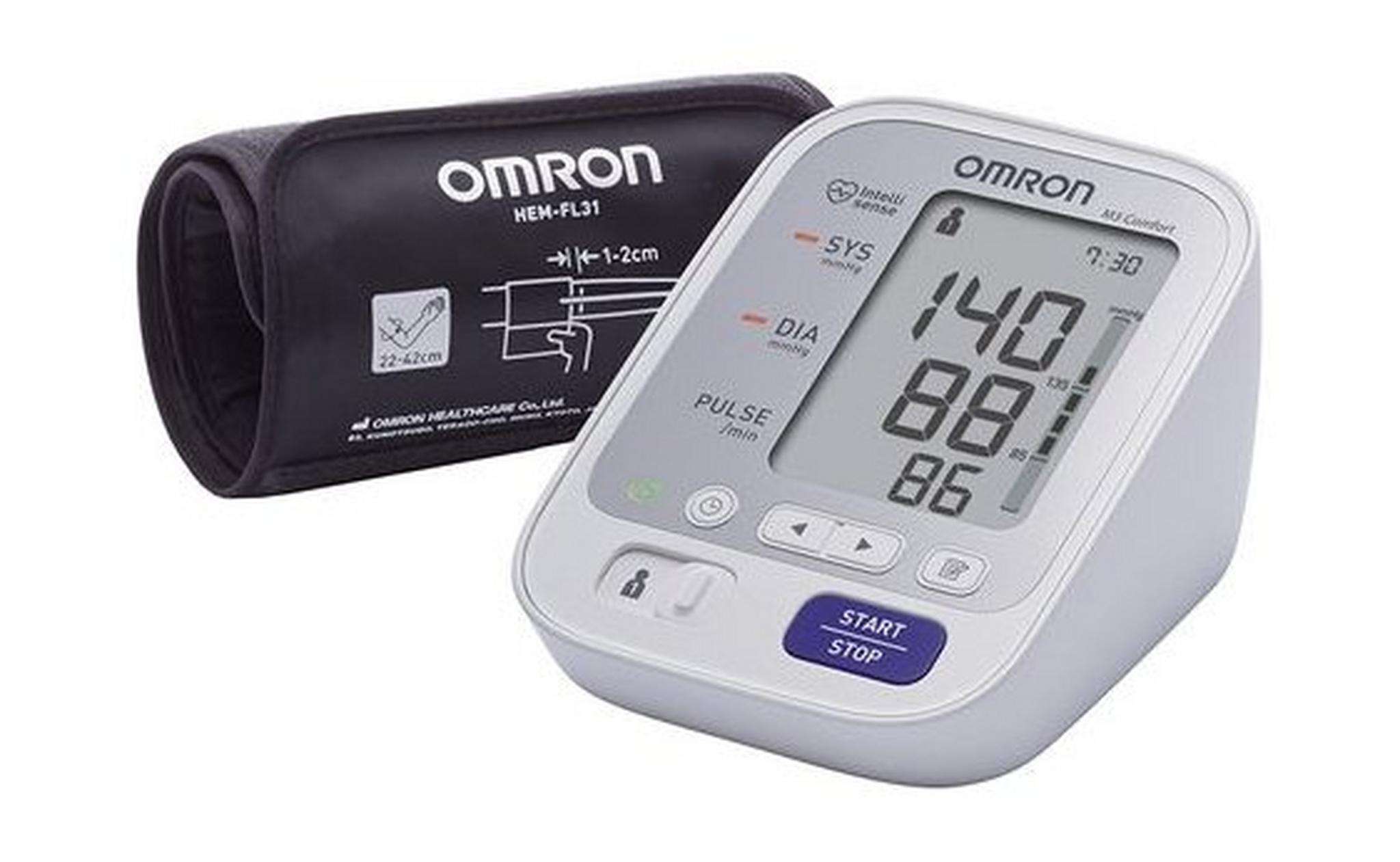 جهاز قياس ضغط الدم أومرون M6 كومفورت من خلال الذراع - HEM-7321-E
