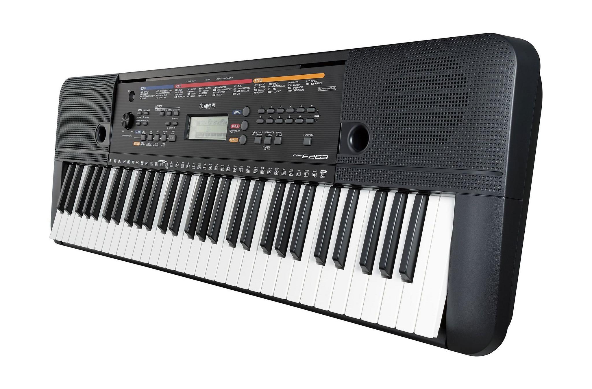 Yamaha Musical Keyboard 61 Keys (PSR-E263)