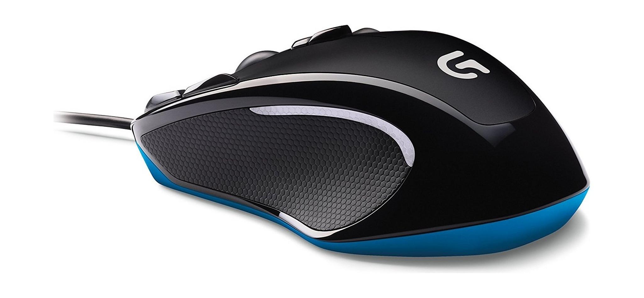 Logitech G300s Optical Ambidextrous Wired Gaming Mouse - Black