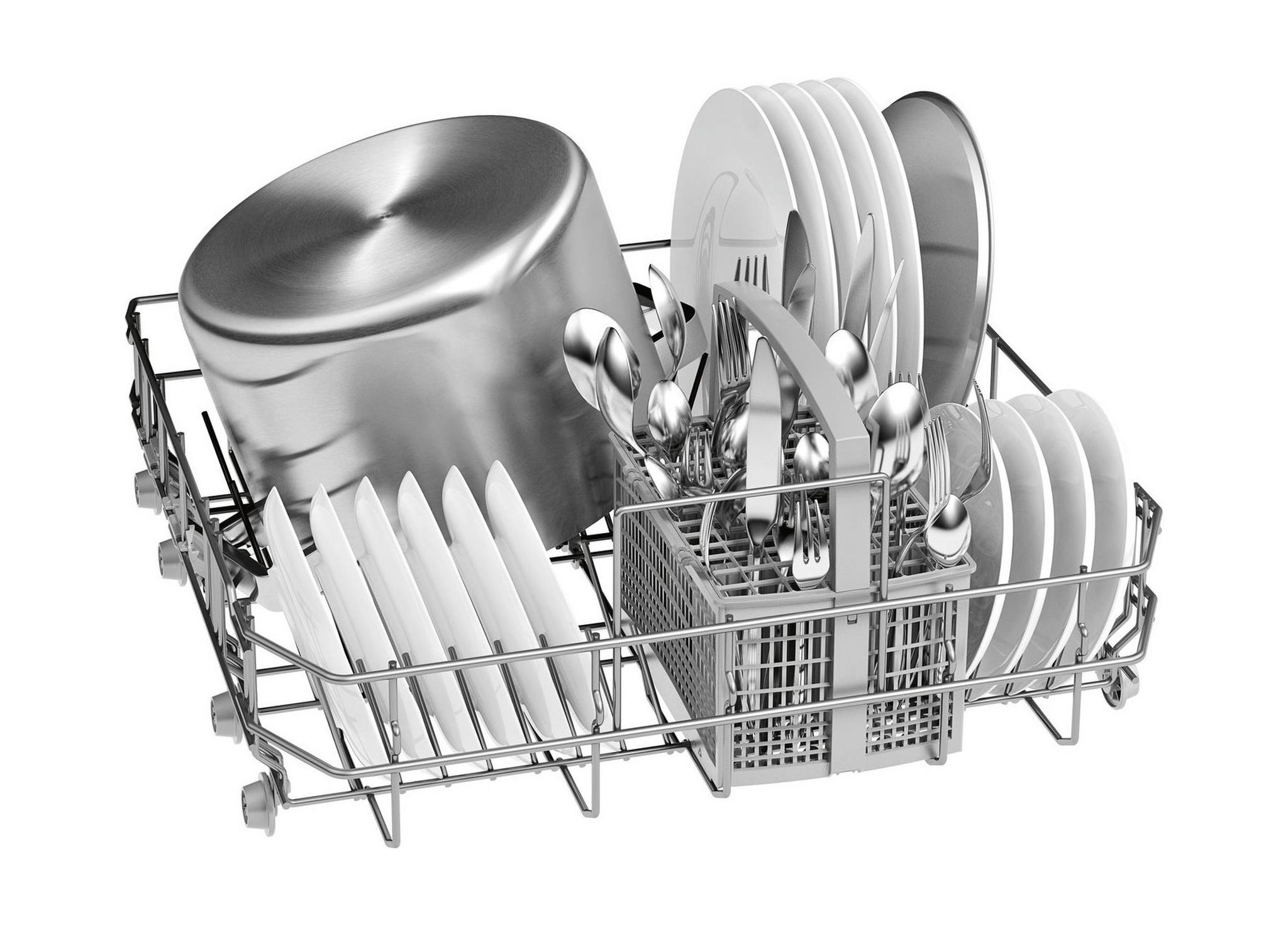 Bosch Inox Free-Standing Dishwasher (SMS50D08GC) - Silver