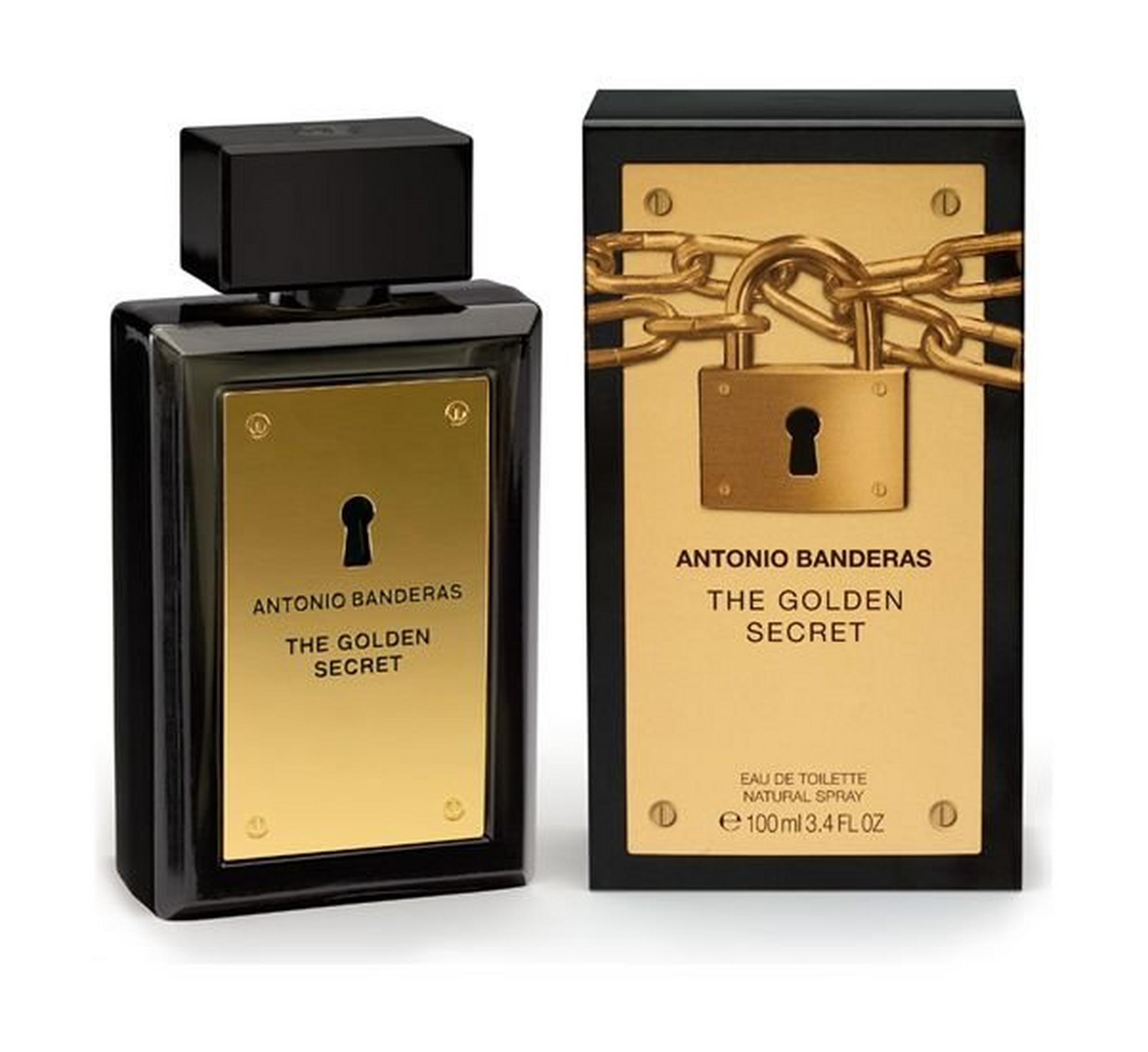Antonio Banderas The Golden Secret 100ml Mens Perfume Eau de Toilette