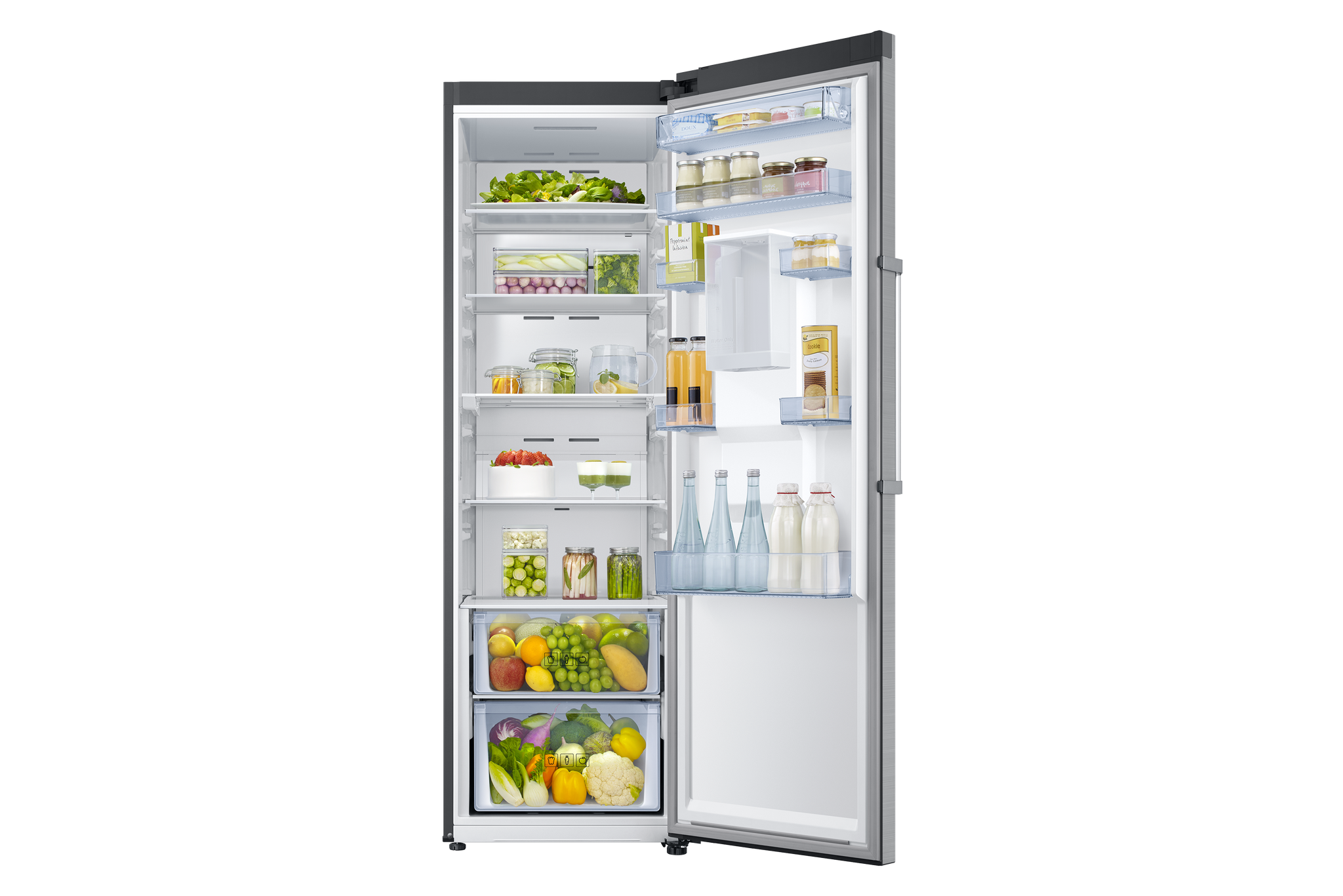 Samsung 14 Cft Single Door  Refrigerator (RR39M73107F) - Silver