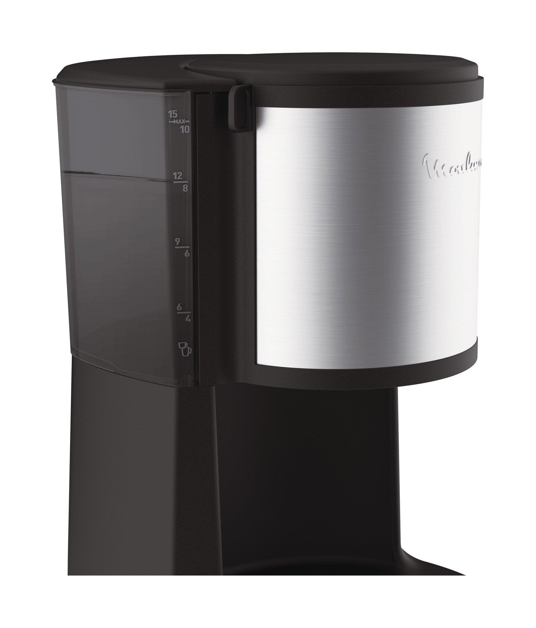 Moulinex Subito 1.25ml Coffee Maker (FG370827) - Black