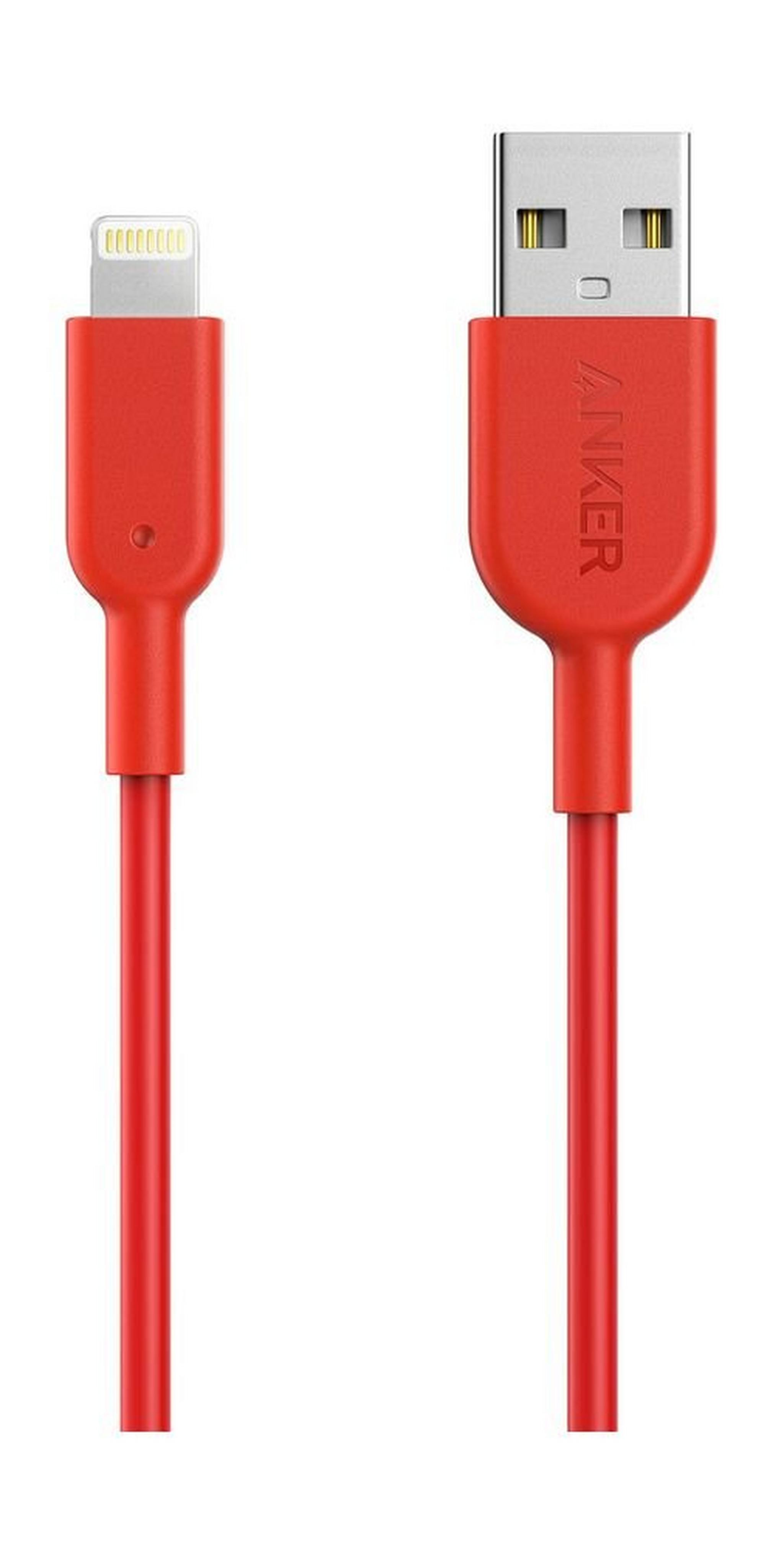 Anker PowerLine II Lightning Cable 1.8m - Red