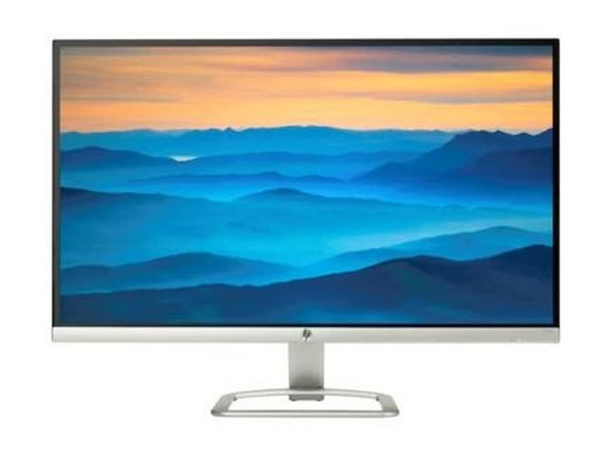 HP 27 inch Full HD Desktop Monitor - Black
