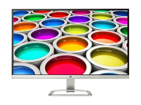 HP 27 inch Full HD Desktop Monitor With Built-in Speaker - White