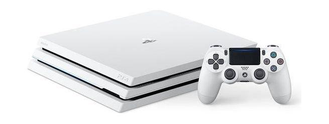 جهاز بلاي ستيشن ٤ برو سعة ١ تيرابايت من سوني - أبيض