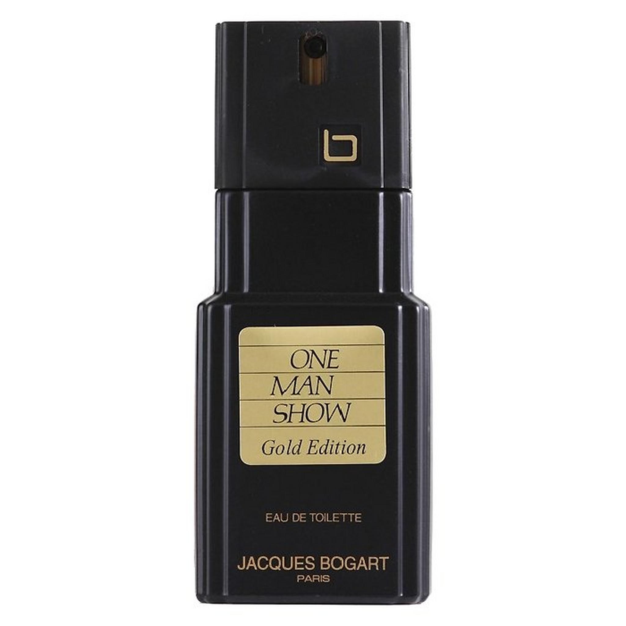 One Man Show Gold Edition by Jacques Bogart for Men 100 ml Eau De Toilette