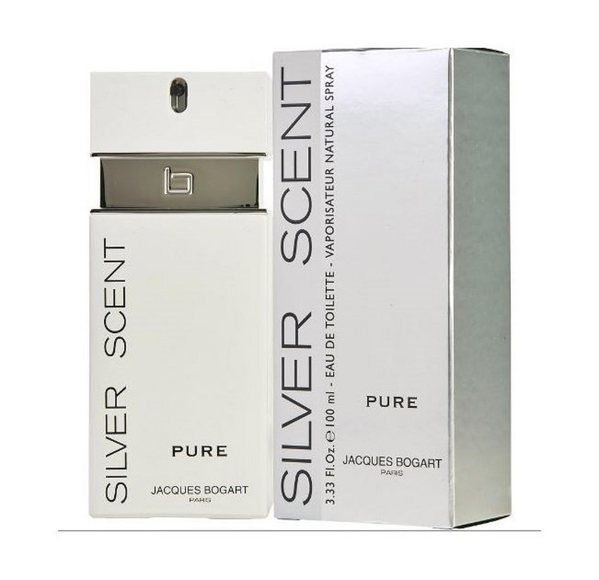 Silver Scent by Jacques Bogart Pure For Men 100ml Eau de Toilette