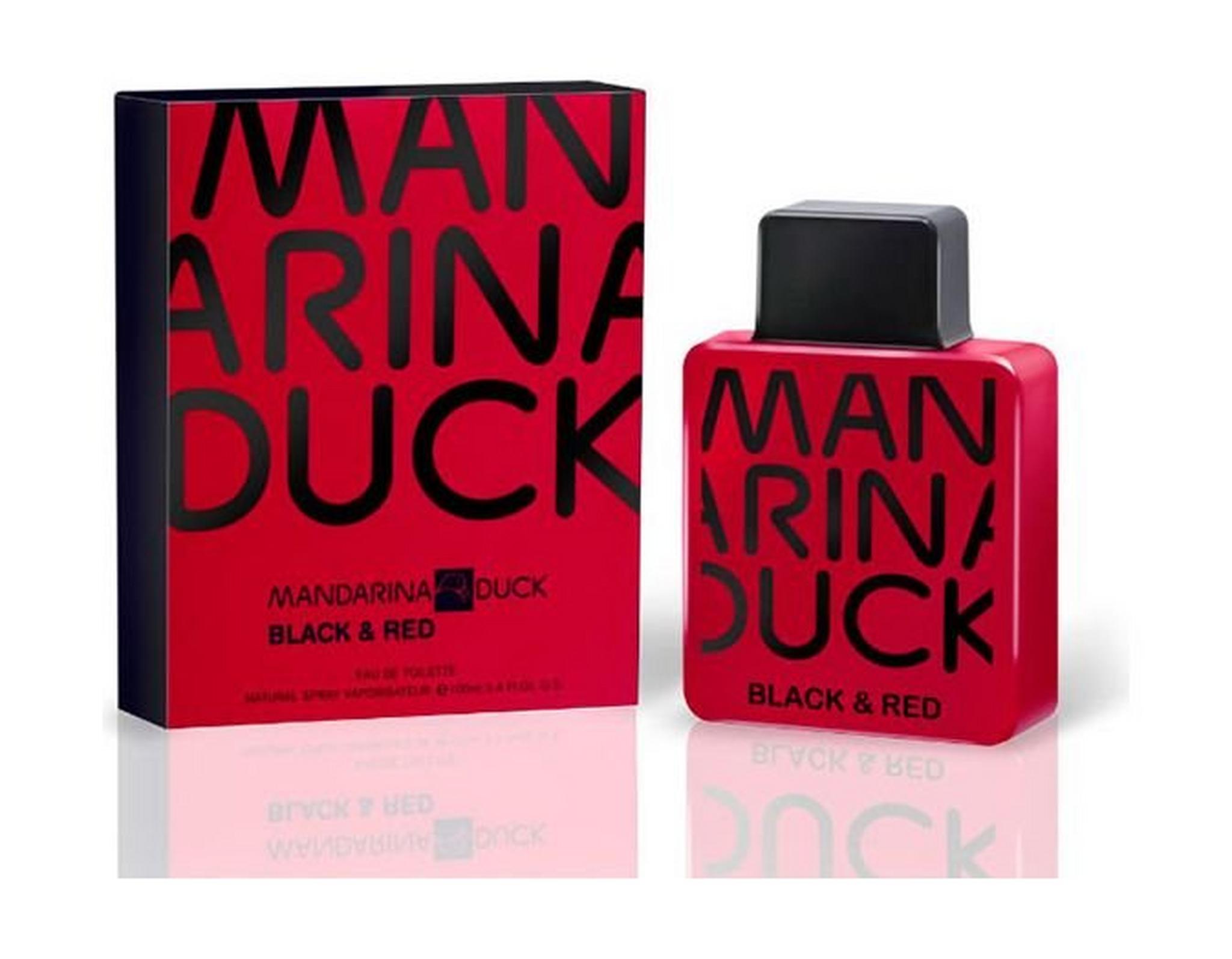 Mandarina Duck Black & Red EDT For Men 100 ml