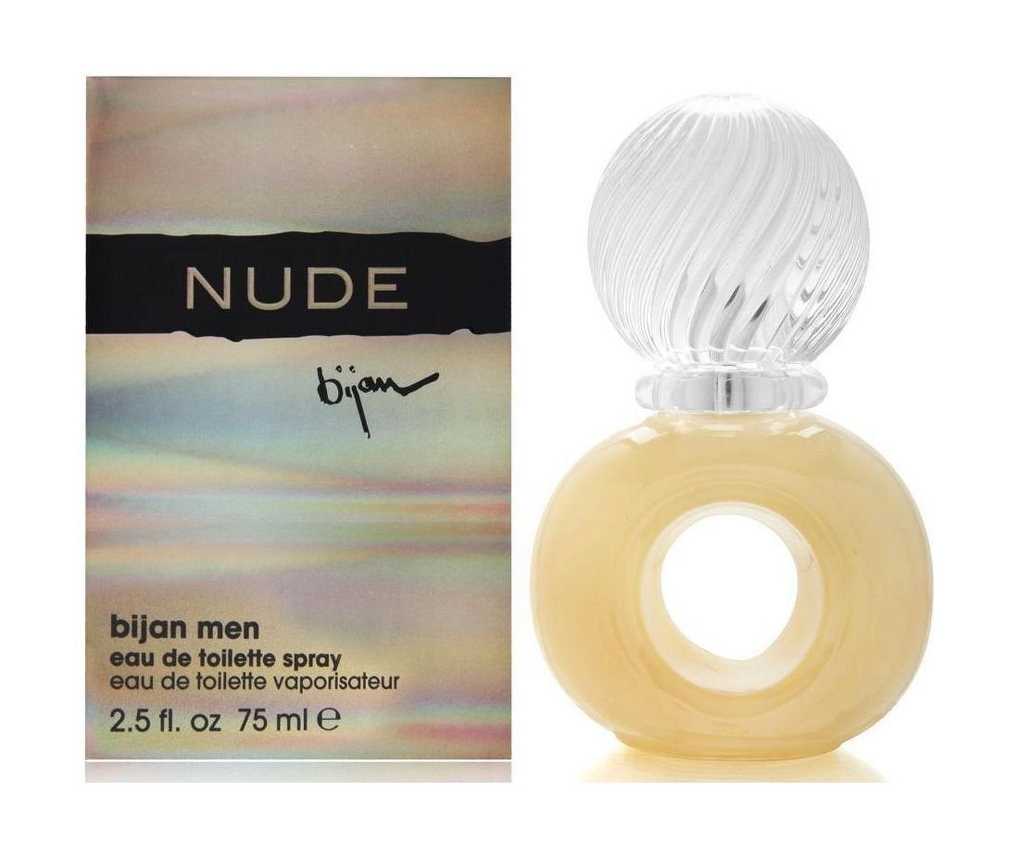 Nude by Bijan 75ml Mens Perfume Eau de Toilette