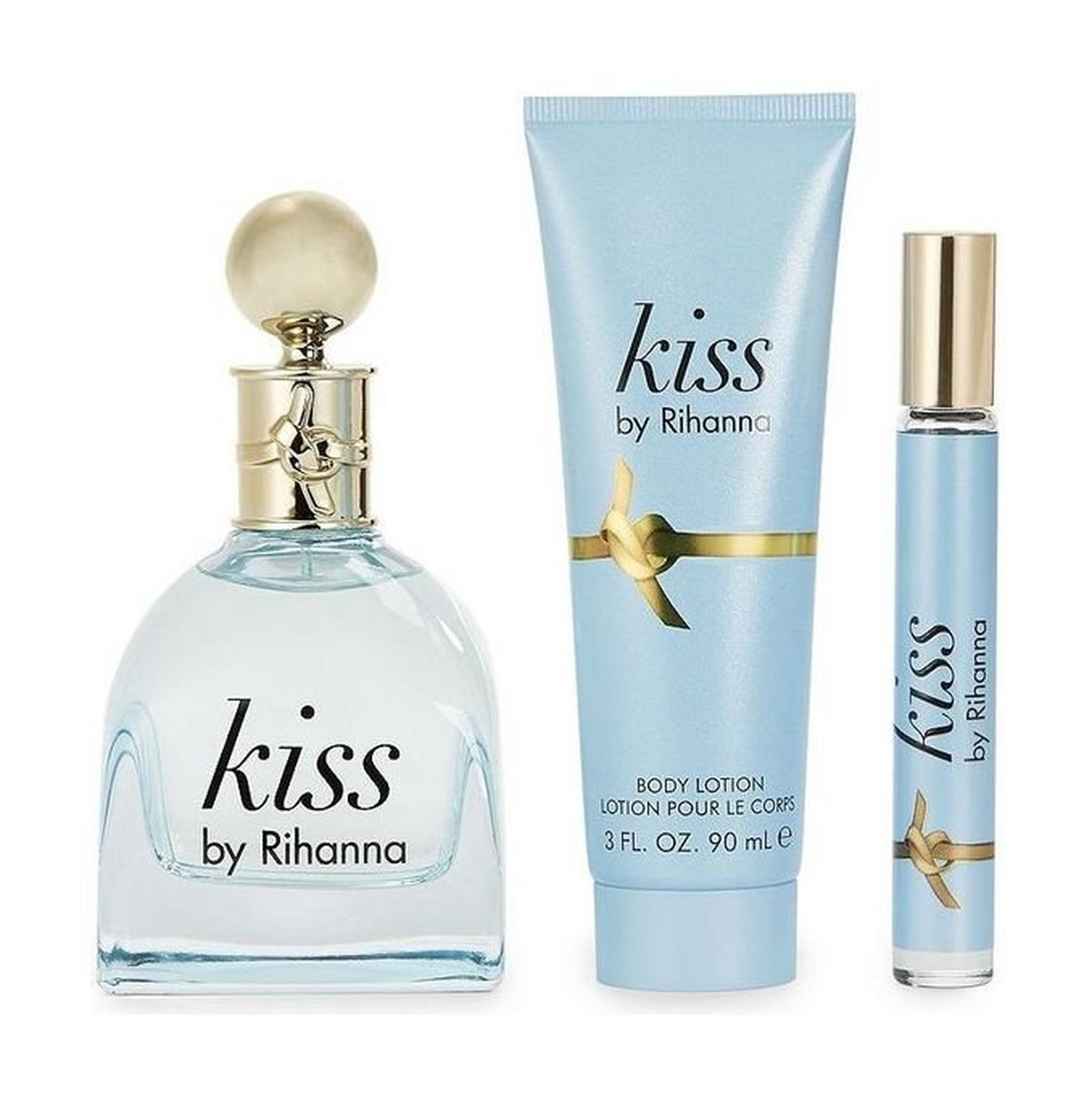 Riri Kiss Gift Set by Rihanna 100ml For Women Eau de Parfum