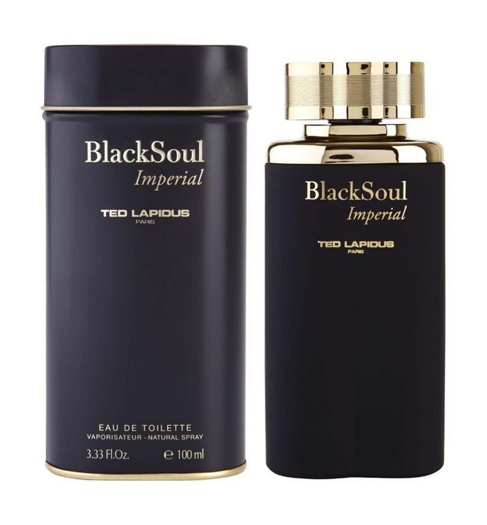 Black Soul Imperial by Ted Lapidus 100ml Mens Perfume Eau de Toilette
