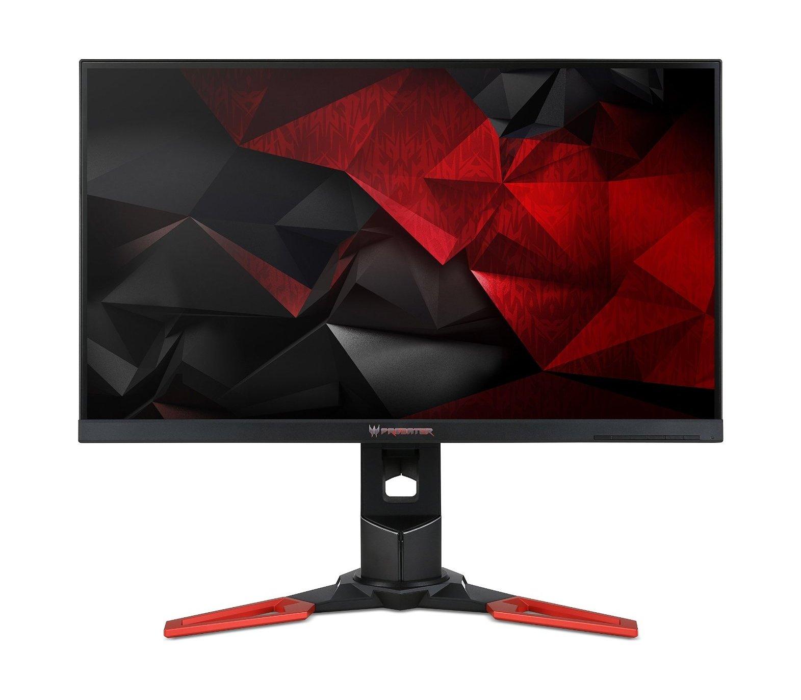 Acer Predator 27 Inch 3D WQHD  Gaming Monitor (XB271HUBMIPZ) - Black