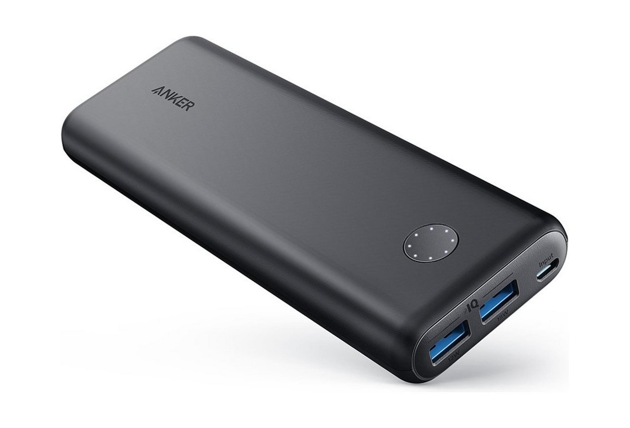 Anker PowerCore II 20000mAh Universal Portable Charger (A1260H11) - Black