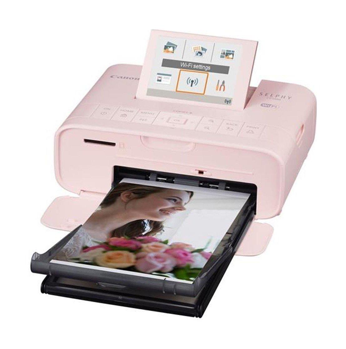 Buy Canon selphy cp1300 compact photo printer - pink in Saudi Arabia