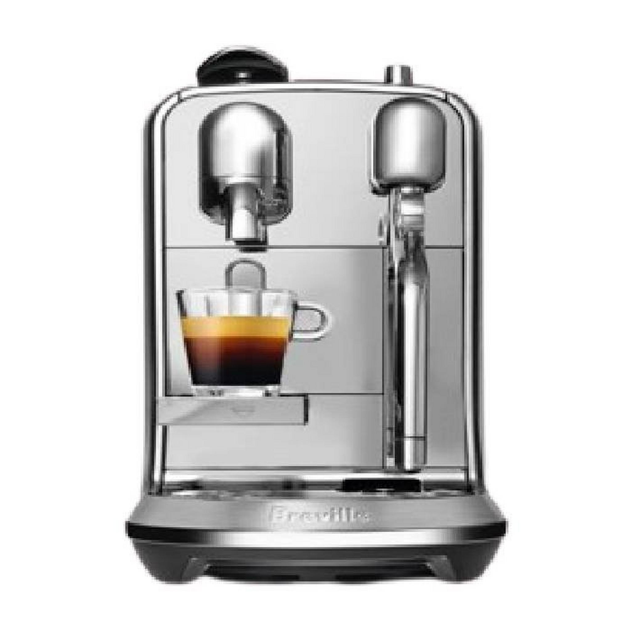 ماكينة صنع قهوة نسبريسو كريتيستا بلس ، J50-ME-ME-NE - فضي