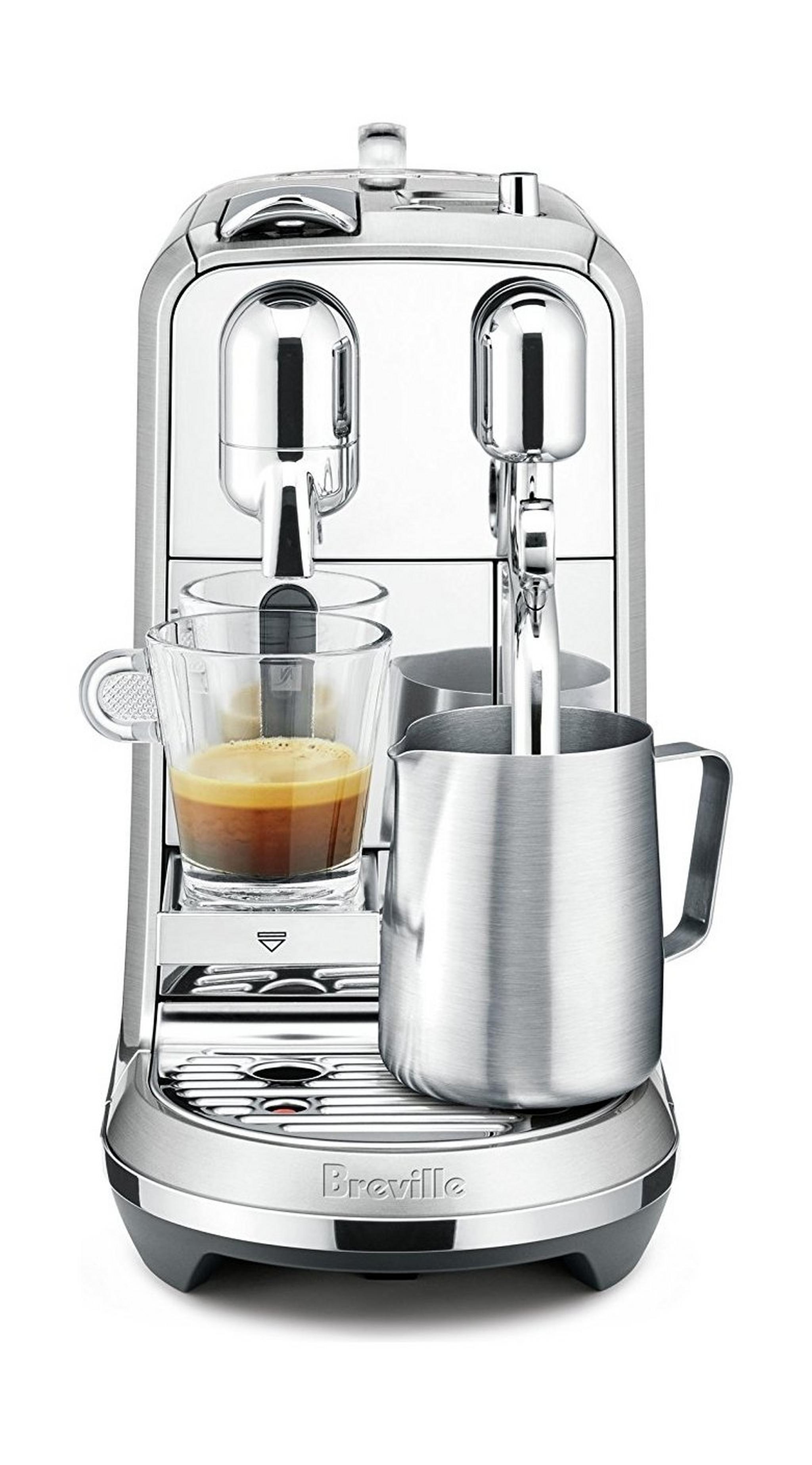 Nespresso Creatista Plus Coffee Machine, J50-ME-ME-NE - Silver