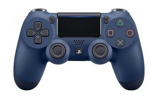 Buy Playstation 4 dualshock 4 wireless controller - midnight blue in Saudi Arabia