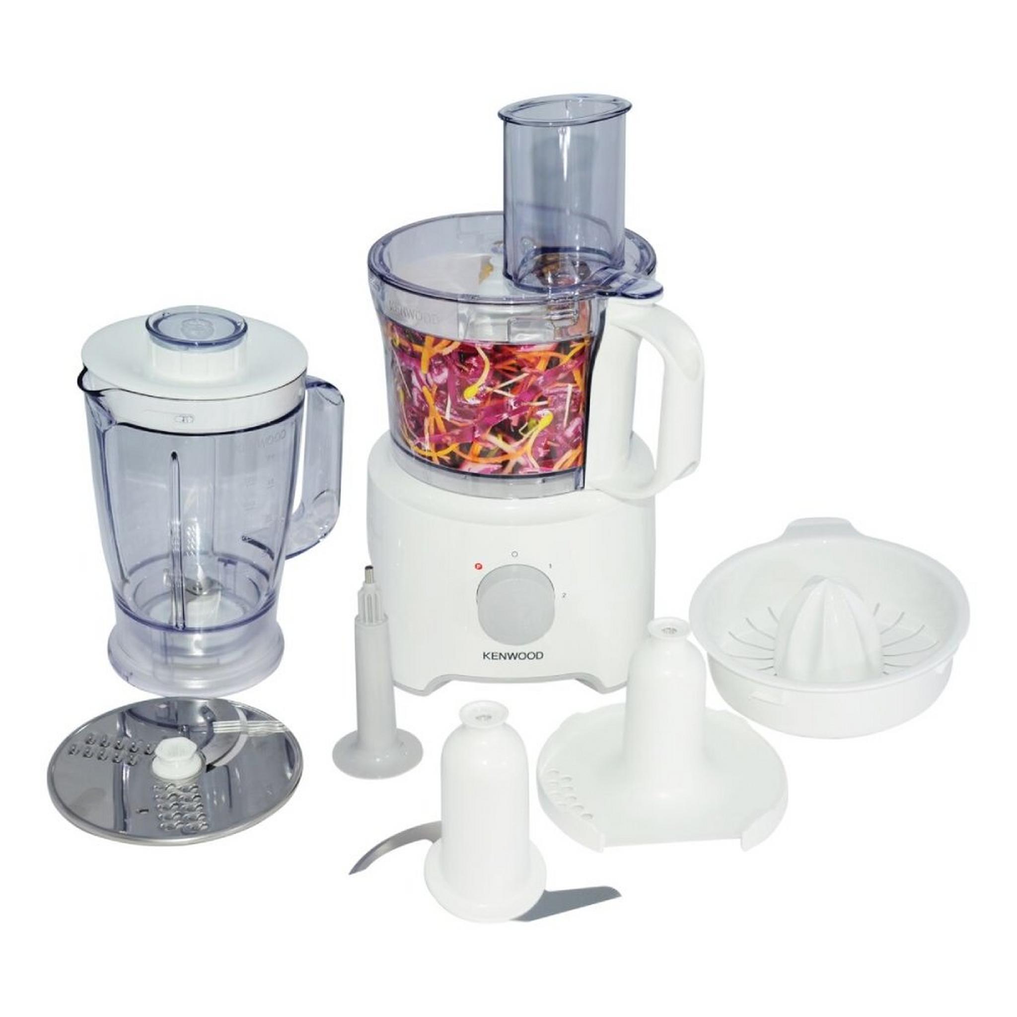 Kenwood Multipro 2.1 Liters Compact Food Processor - FDP303WH