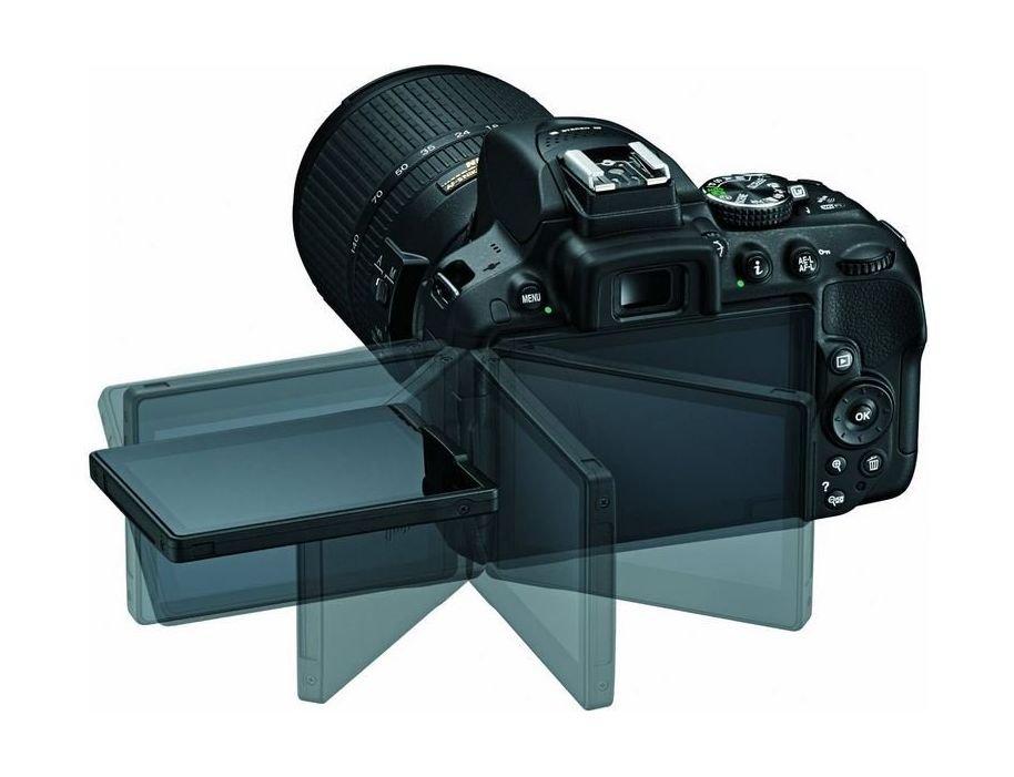 كاميرا نيكون D5300 الرقمية بعدسة عاكسة DSLR + عدسة تقريب 18-140 ملم