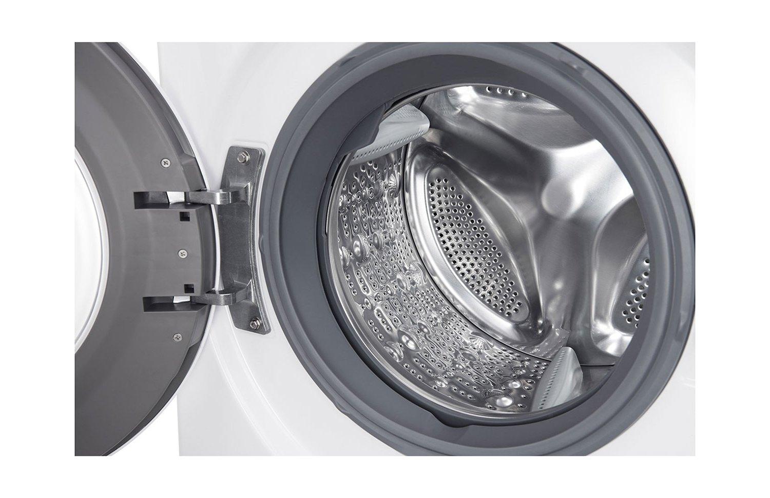 LG Front load 8 KG Washing Machine (WFC0814WH) - White