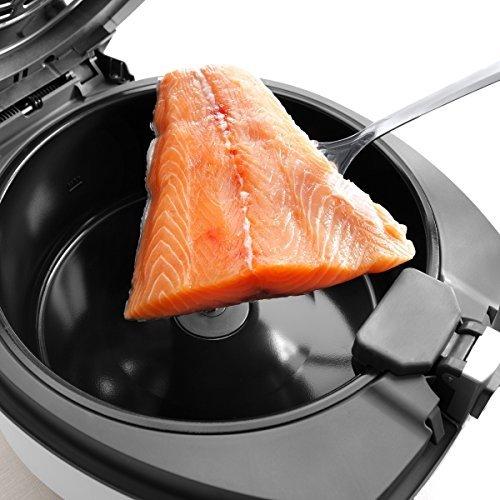 Delonghi Mulit-Purpose Fryer & Toaster,1400W, 1.5 KG, DLFH1373 - Silver