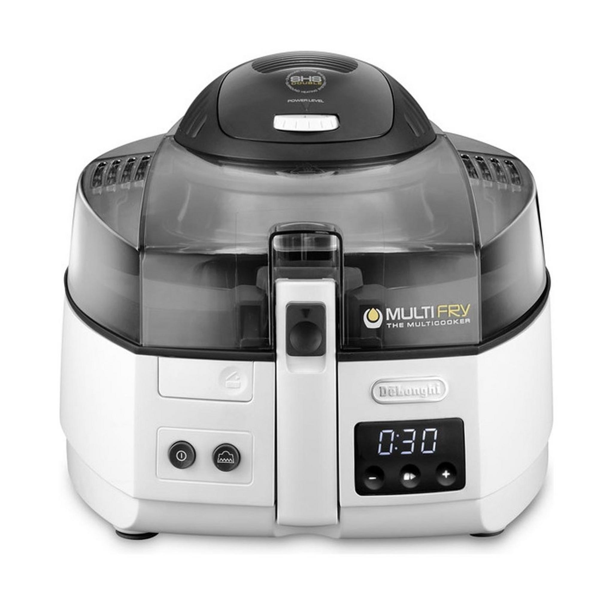 Delonghi Mulit-Purpose Fryer & Toaster,1400W, 1.5 KG, DLFH1373 - Silver
