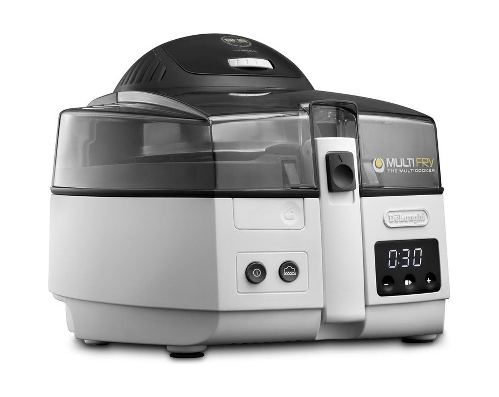 Delonghi Mulit-Purpose Fryer & Toaster,1400W, 1.5 KG, DLFH1373 - Silver