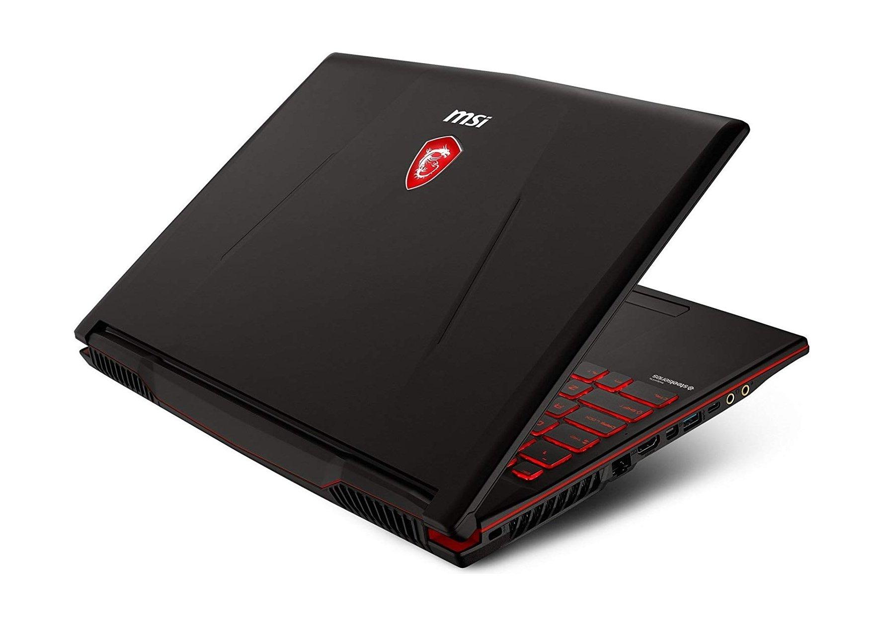 MSI GeForce GTX 1050 4GB Core i5 8GB RAM 1TB HDD 15.6 inch Gaming Laptop (GL63 8RC) - Black