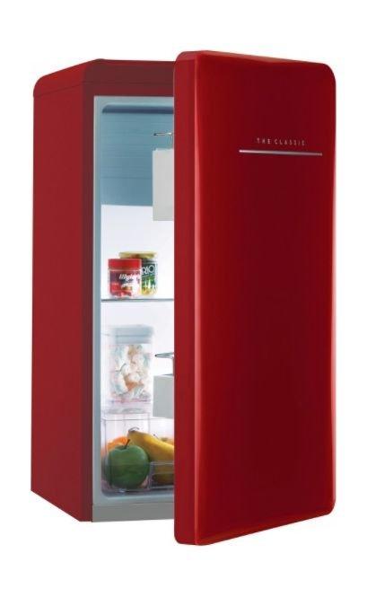 Daewoo The Classic Retro Style Single Door Refrigerator (FN-153R) - Red