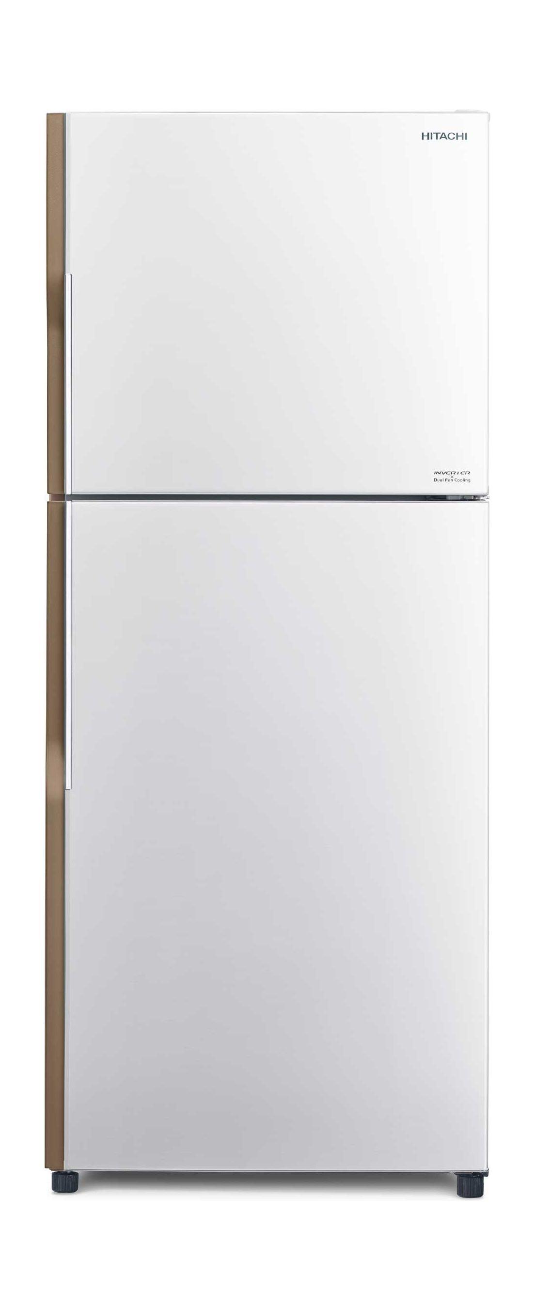 Hitachi 11.8 CFT Top Mount Refrigerator (R-V400PS3KP) - White Price in ...