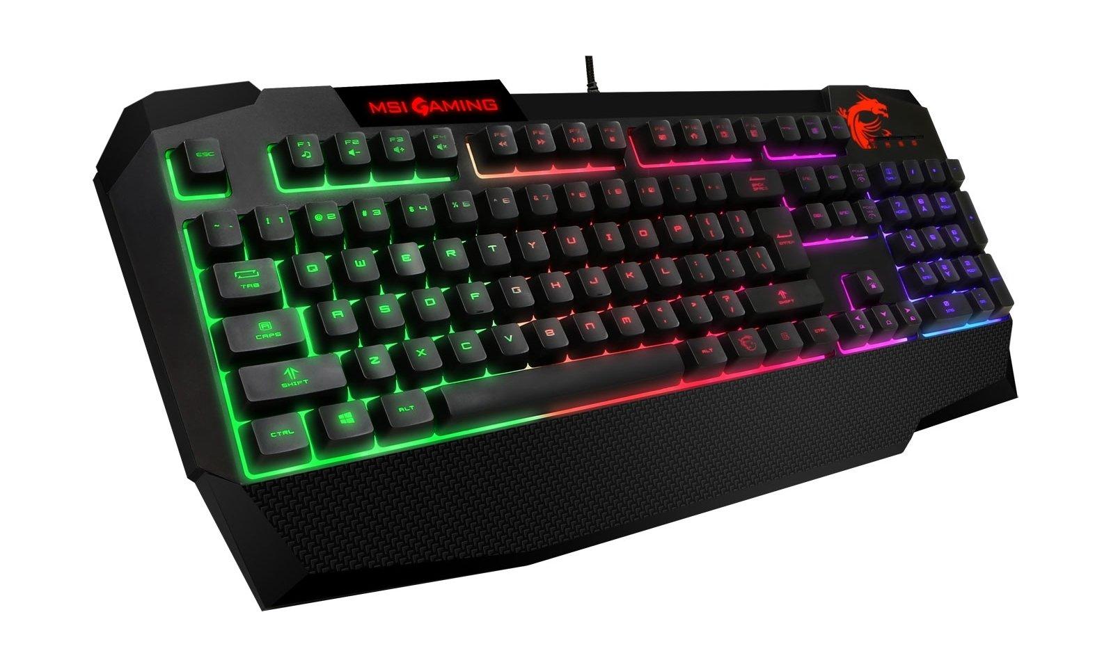 MSI Vigor GK40 Gaming Keyboard + MSI GM10 Clutch Mouse