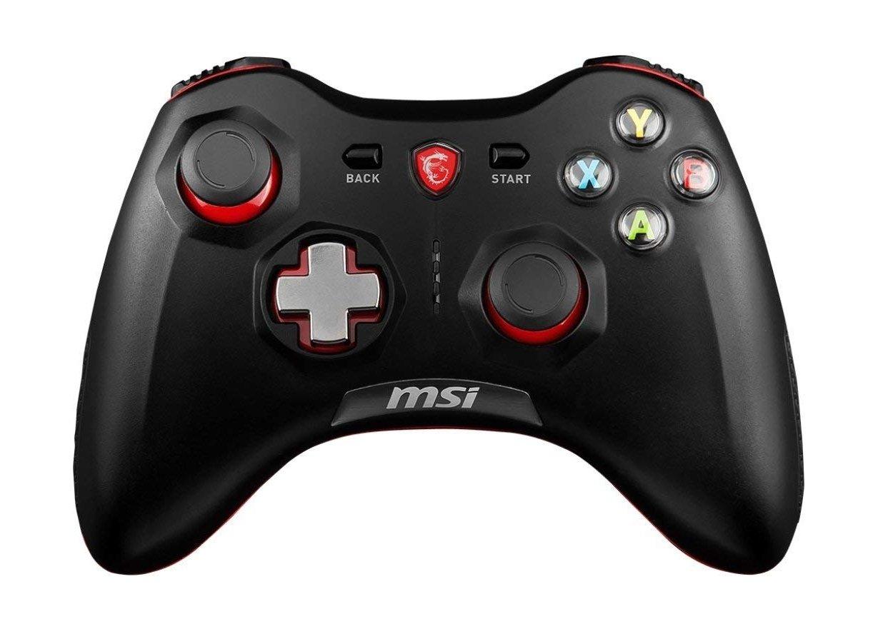 وحدة تحكم الألعاب اللاسلكية إم إس آي فورس GC30 لإجهزة الويندوز و الهواتف الذكية بنظام تشغيل أندرويد - أسود