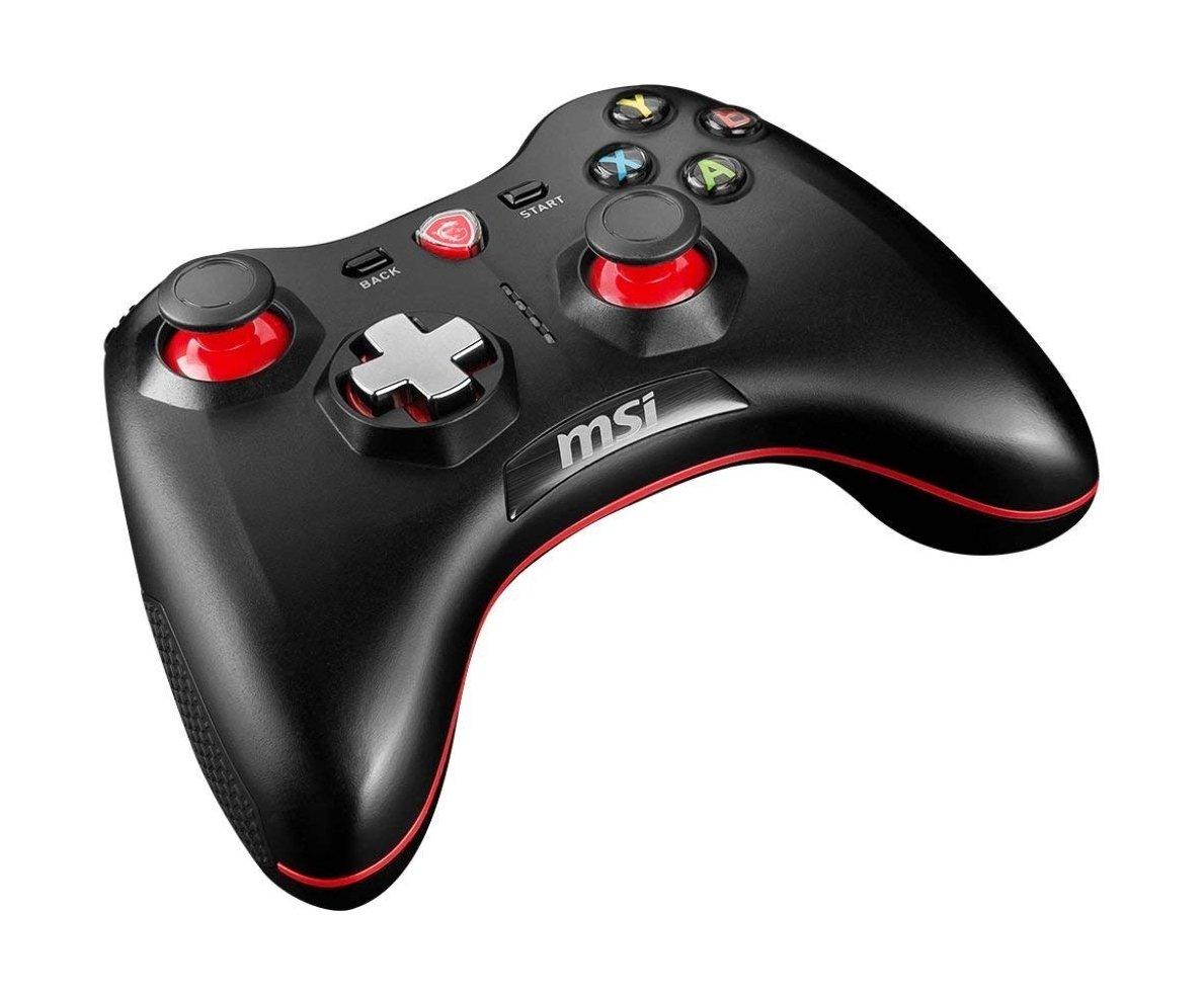 وحدة تحكم الألعاب اللاسلكية إم إس آي فورس GC30 لإجهزة الويندوز و الهواتف الذكية بنظام تشغيل أندرويد - أسود