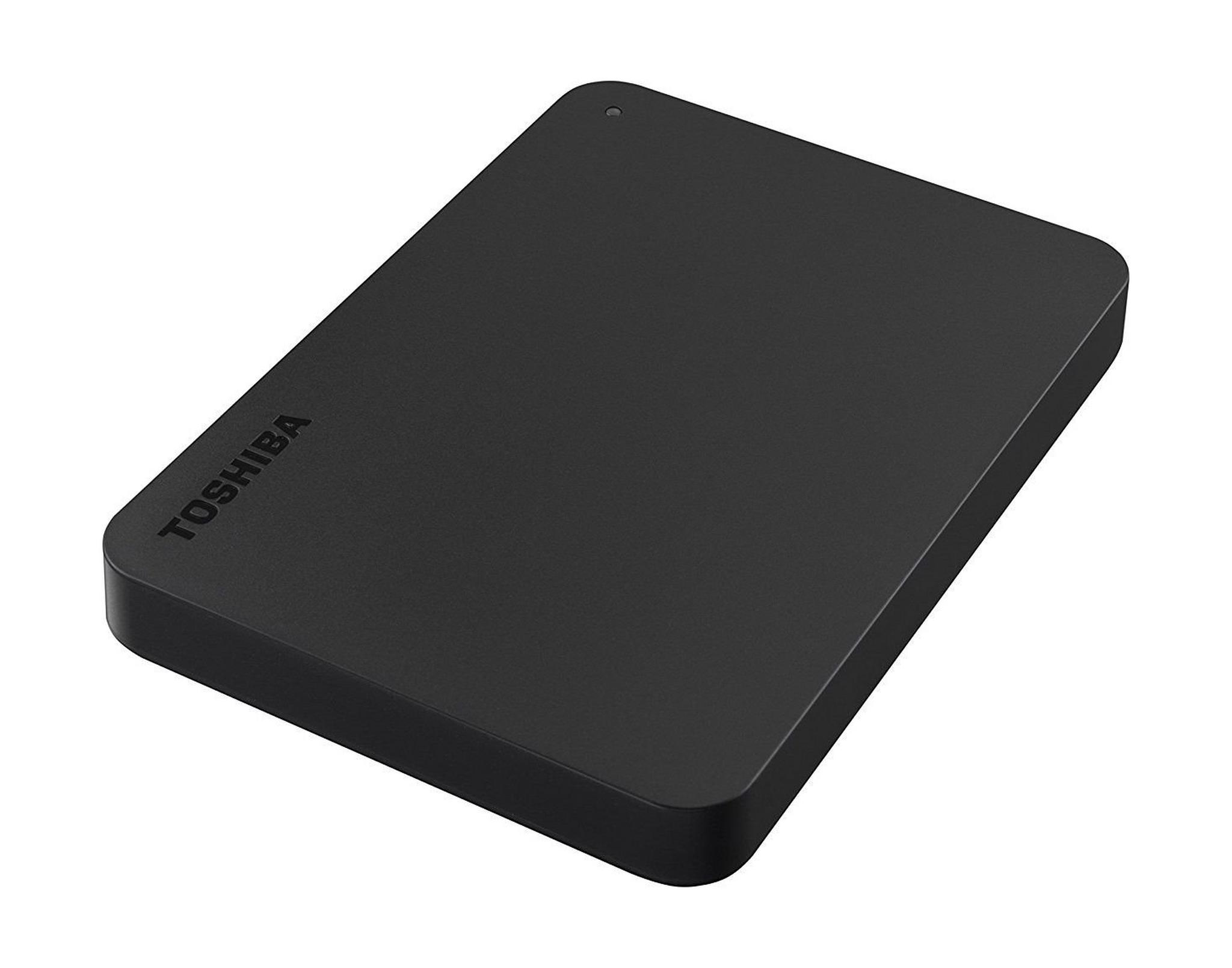 Toshiba Canvio Connect 2TB Portable Hard Disk - Black