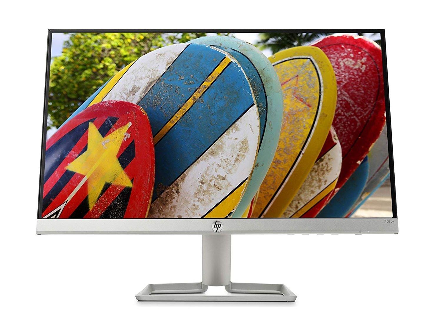 HP 22FW 21.5 inch Full HD Monitor - White