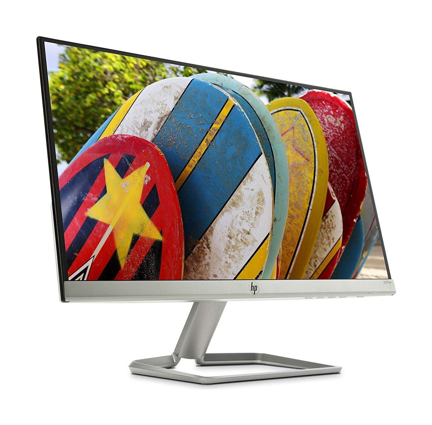 HP 22FW 21.5 inch Full HD Monitor - White