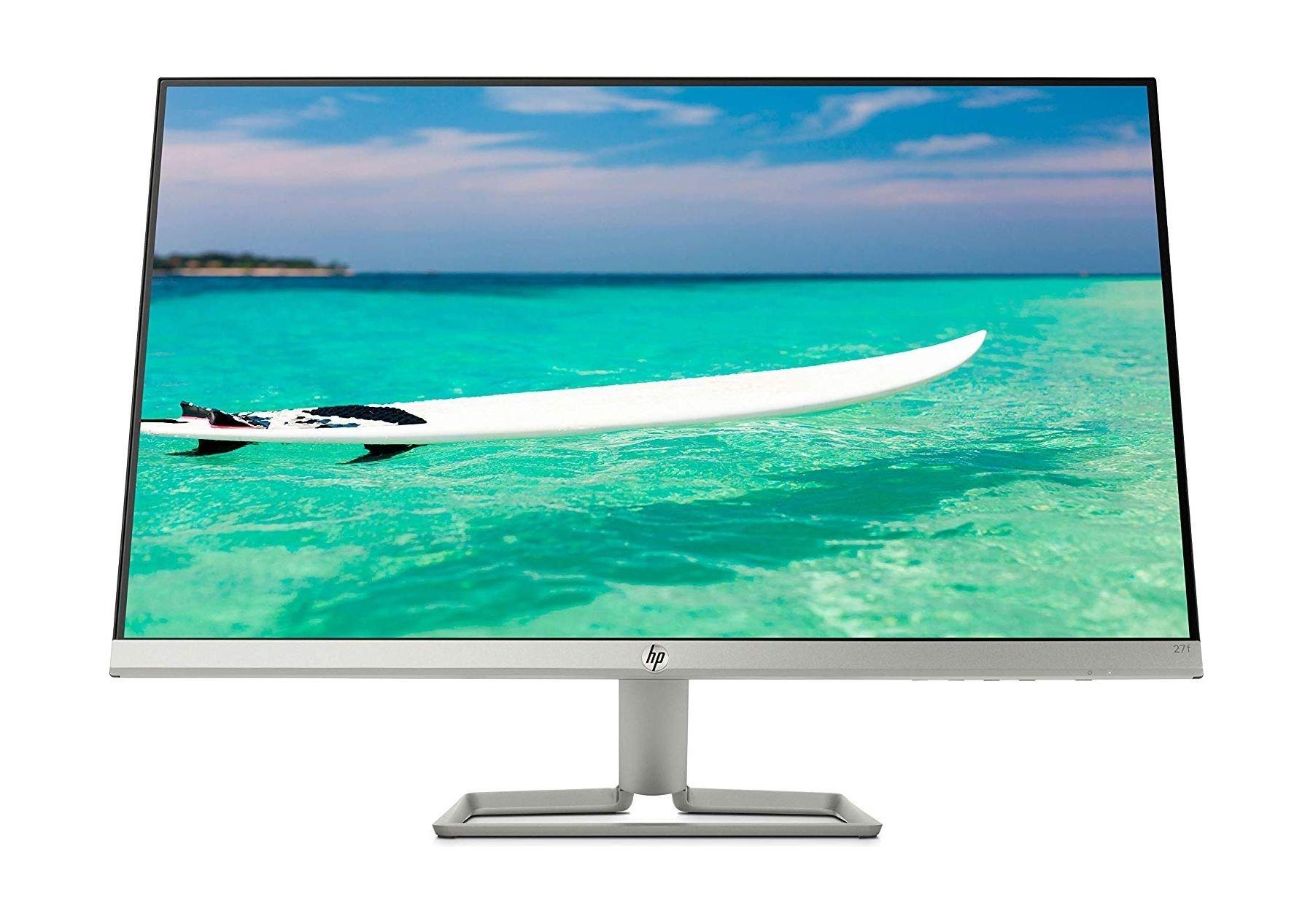 HP 27F 27 inch Full HD Monitor - Black