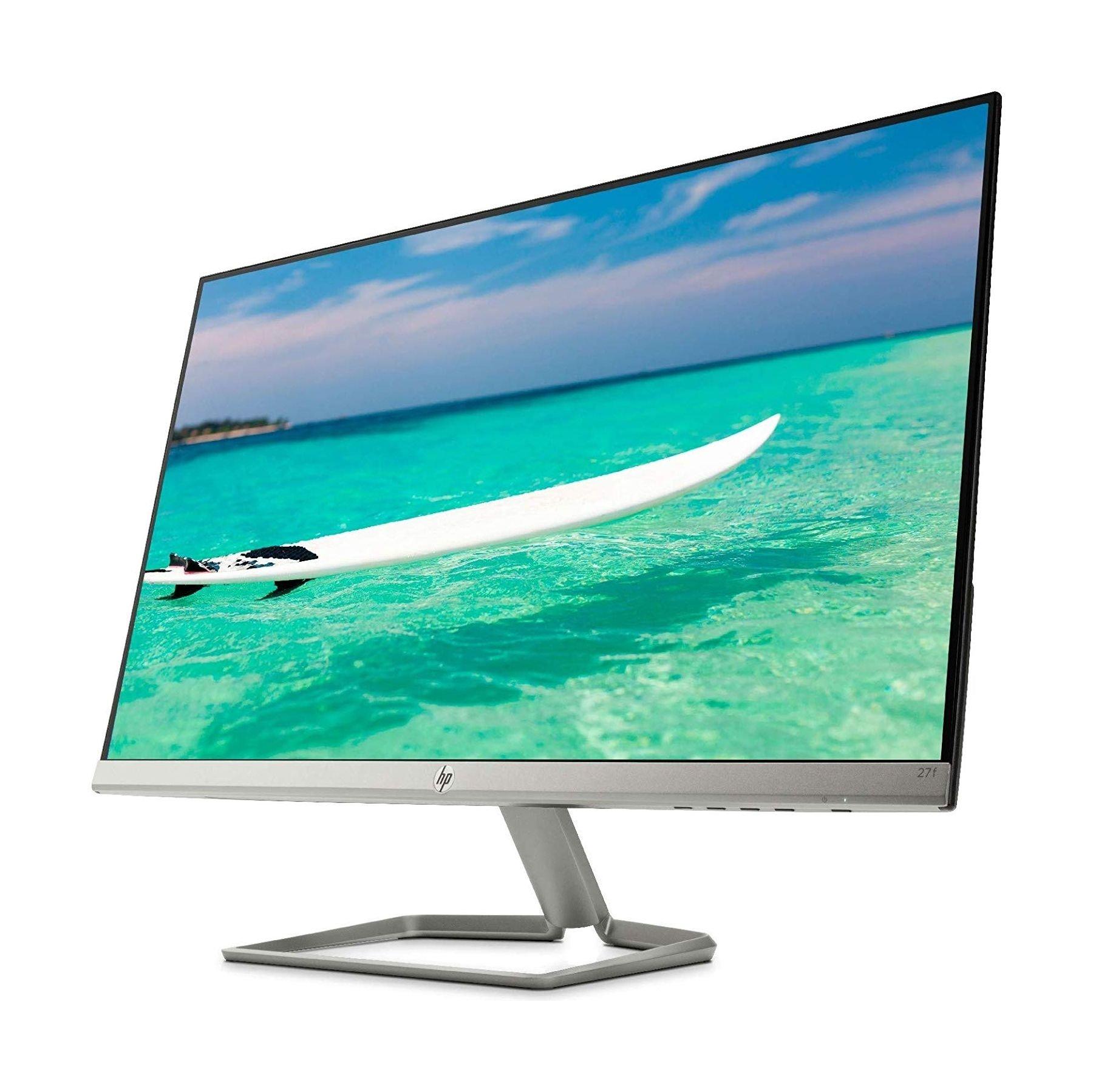 HP 27F 27 inch Full HD Monitor - Black