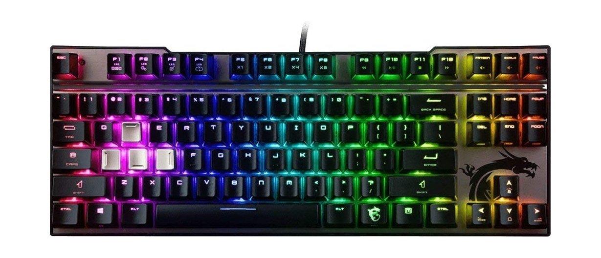 MSI Vigor GK70 US Backlit RGB Dedicated Hot Keys Mechanical Gaming