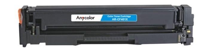AnyColor 201X Cyan 2300 Page Yield Toner Printer Cartridge - AR-CF401X