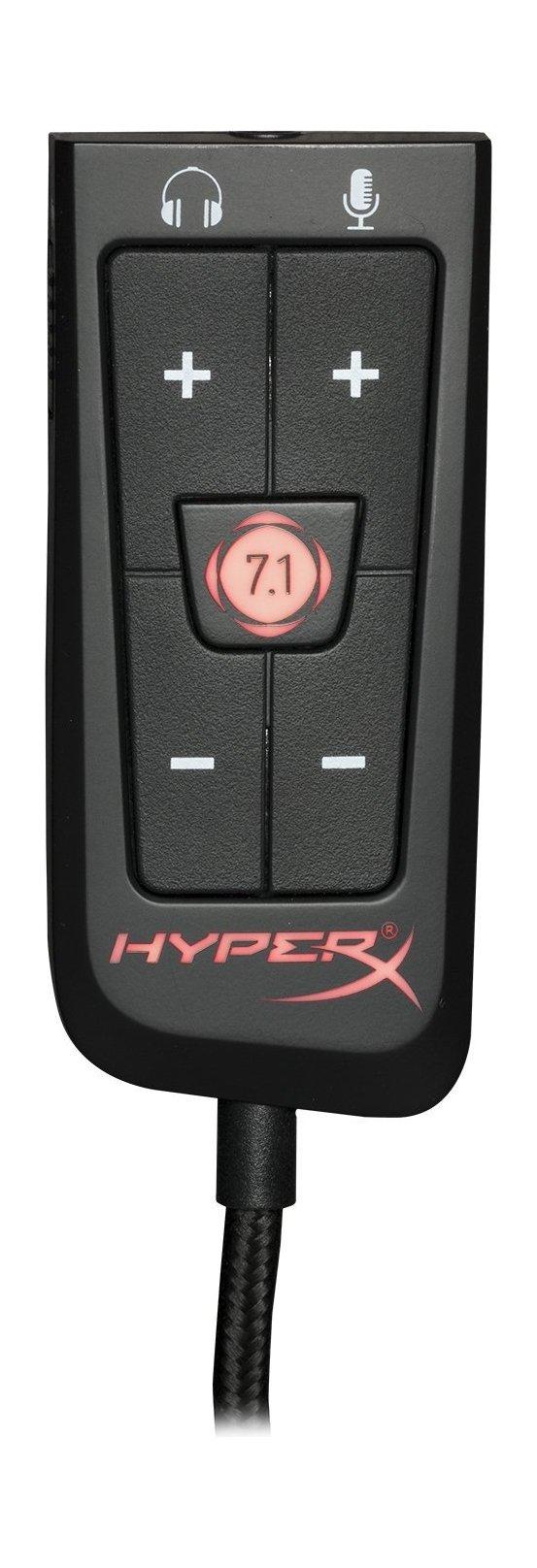 Kingston HyperX Cloud 7.1 USB Sound Card Black Price in Kuwait Xcite
