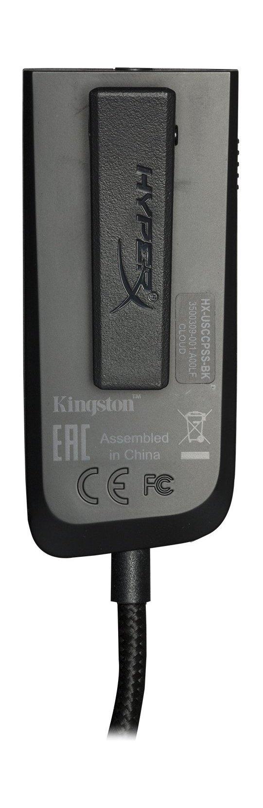 Kingston HyperX Cloud 7.1 USB Sound Card Black Price in Kuwait Xcite