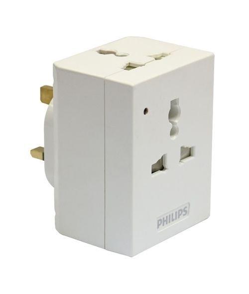 Philips 3-Sockets Wall Plug - PE012