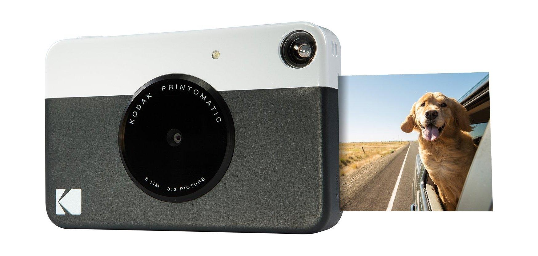 Kodak PRINTOMATIC Digital Instant Print Camera - Black