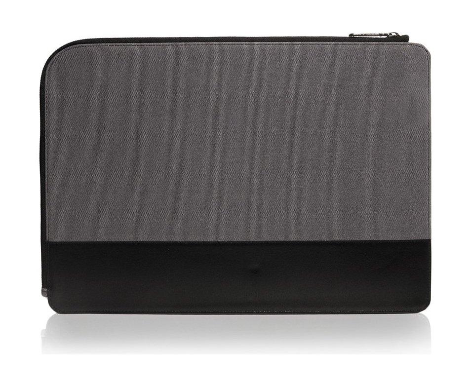 Monocozzi Gritty Ultra-Slim Sleeve For MacBook Pro 15-inch W/ USB-C & Macbook Air 13-inch - Black