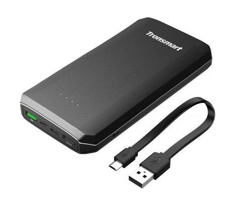Tronsmart PBT20+ Edge 20000mAh Power Bank - Black
