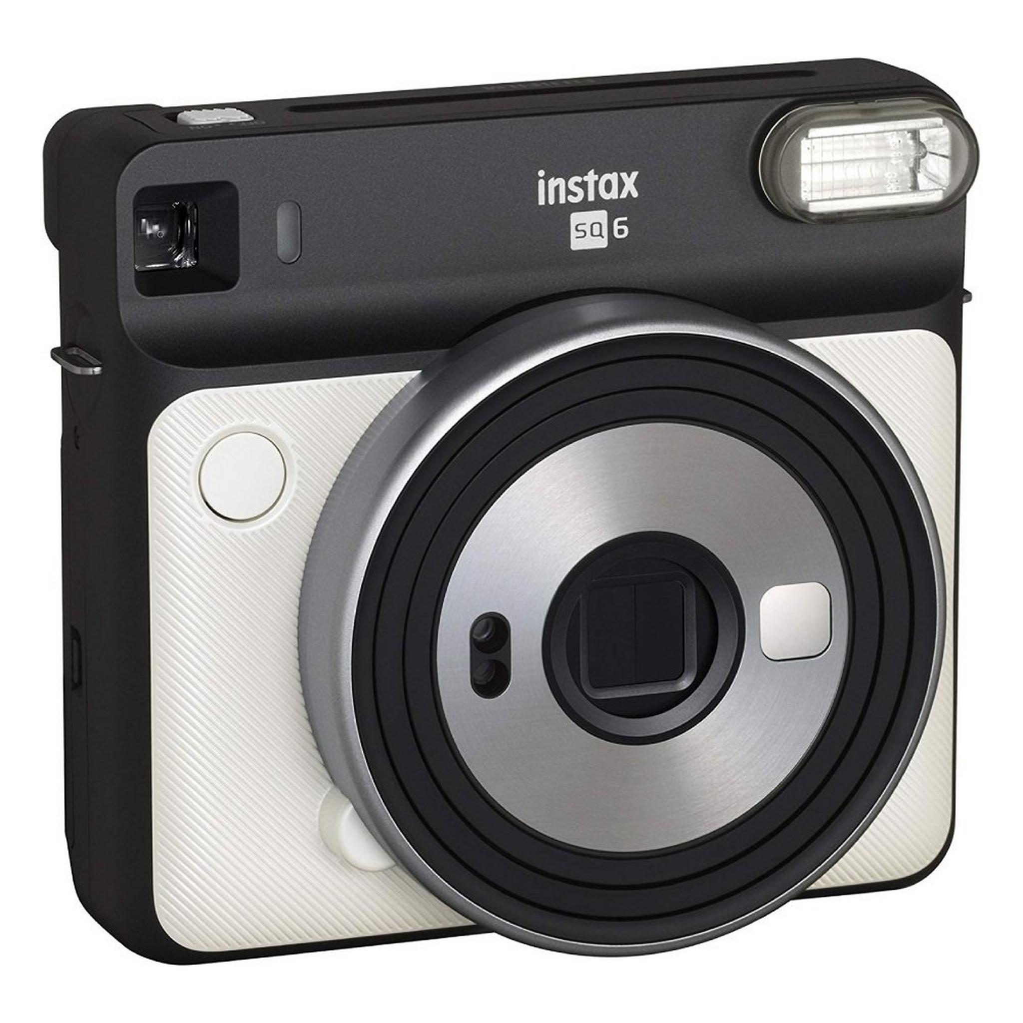 Fujifilm Instax Square SQ6 Instant Film Camera - Pearl White